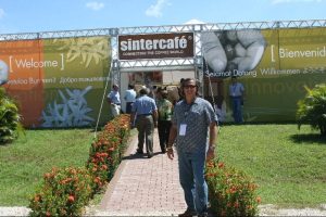 Christian Wolthers at the Sinter Tent